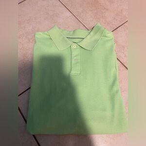SADDLEBRED Men's Key Lime Cotton Blend Short Sleeves Stretchy Polo XL